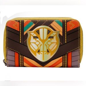 Loungefly Marvel Black Panther Okoye Cosplay Zip Around Wallet